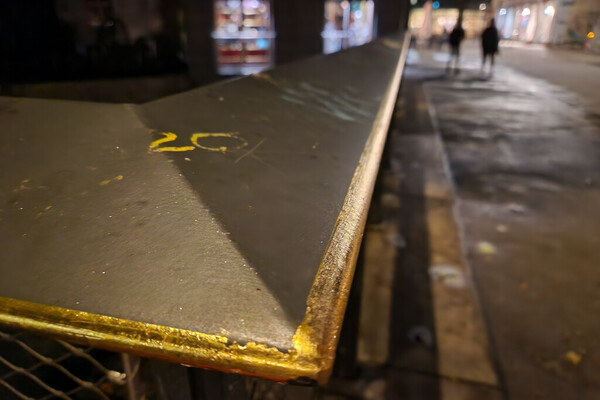 Was soll das Gold an Erfurter Brücken?