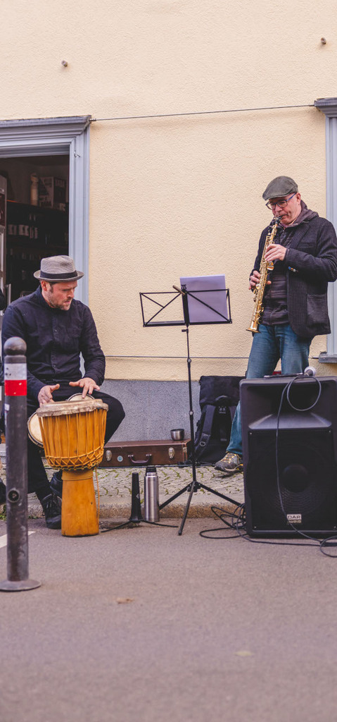 Goldbrücken in Erfurt - Duo Oud am Main