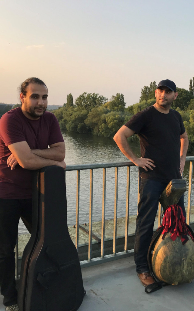 Goldbrücken in Erfurt - Duo Oud am Main